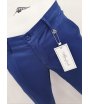 Pantalone Uomo Slim, Elasticizzato, Colore Blu Elettrico in Cotone Pettinato,MANFREDI BREND