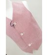 Gilet Casual e Cerimonia Bimbo e Bambino, Modello Slim Elasticizzato, Colore Rosa, in Cotone, John Brian