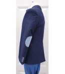 Completino Cerimonia Bambino, Colore Blu, Bianco e Azzurro in Cotone, Nazareno Gabrielli