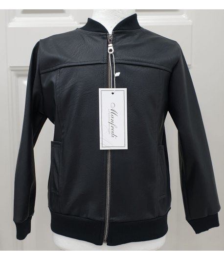 Bomber Bimbo Manfredi in Ecopelle