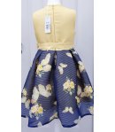 Abito Cerimonia Casual Bimba Klaiadi in Raso e Tulle