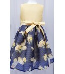 Abito Cerimonia Casual Bimba Klaiadi in Raso e Tulle