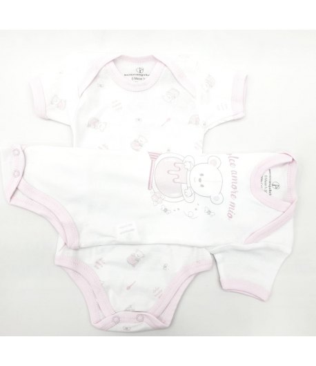 Coppia Body in Cotone Primaverile