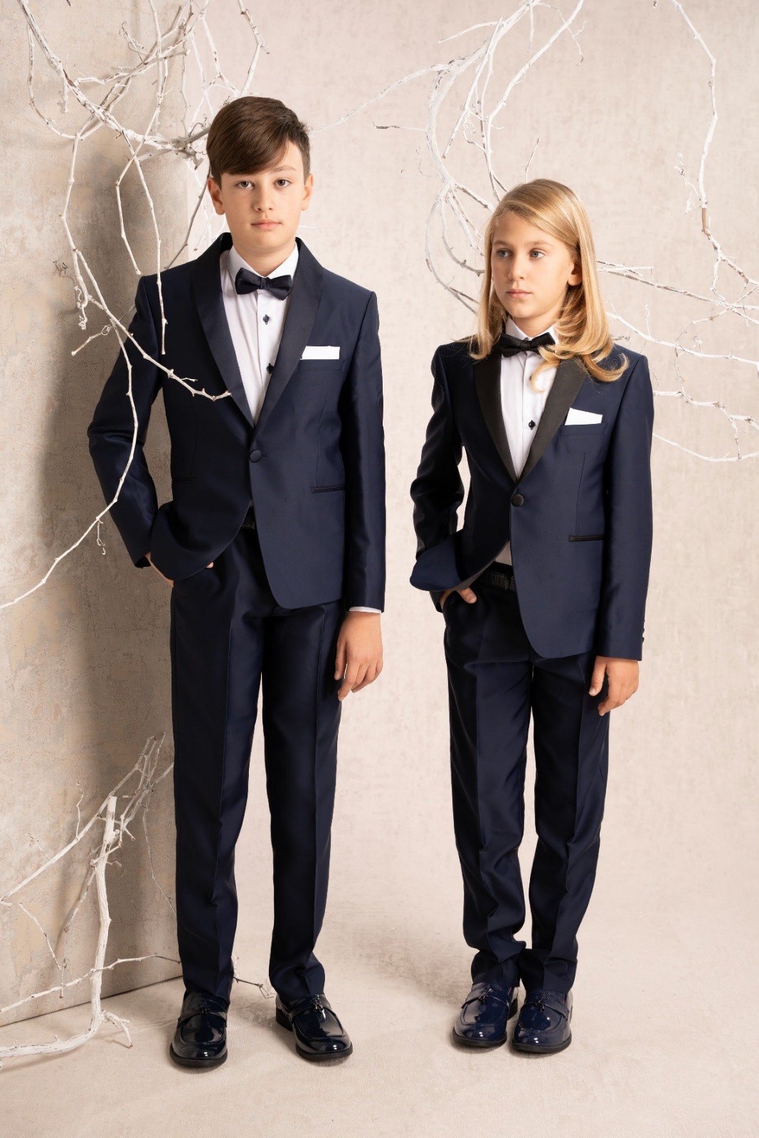 Abito Da Sposo Blu Moda Uomo, In Misto Lana Mohair - Ottavio Nuccio Gala - Foto 3