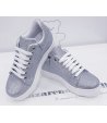 Sneakers per Bambina e Ragazza, Argento, Glitterate, in Neoprene, Manfredi