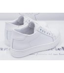 Sneakers per Bambino e Ragazzo, Bianche, in Pelle, Sa.Ba.