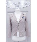 Giacca per Bambino e Ragazzo, Beige, Semi-elasticizzata, in Poliestere e Cotone, Nazareno Gabrielli