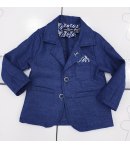 Completino da Battesimo e Cerimonia Neonato, Bimbo e Bambino, Blu, Beige e Bianco, in Lino e Cotone, Nazareno Gabrielli