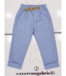 Completino da Cerimonia per Bimbo e Bambino, Azzurro e Bianco, in Cotone, Nazareno Gabrielli