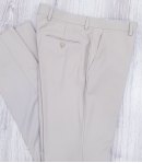 Abito Completo da Uomo, in Tessuto Operato, Beige, Slim, Semi-Elasticizzato, in Cotone e Viscosa, Brera