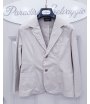 Giacca per Bimbo, Bambino e Ragazzo, Beige, in Cotone Elasticizzato, con Tasche Sovrapposte e Spacco Dietro, Pierre Cardin