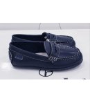 Scarpe Mocassini Bimbo e Bambino, Blu, in Ecopelle, Gdo