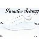 sneakers per Bambino e Ragazzo, bianche, in pelle, Nazareno Gabrielli