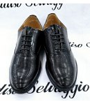 Mocassino uomo Nero in Ecopelle Lucida , Marca Crucian