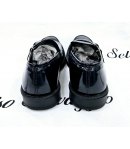 Scarpa Uomo, Pelle, Blu, Marca Manfredi