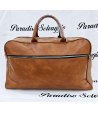 Borsa Uomo Da Viaggio, Color Cuoio , Ecopelle, Marca Gio
