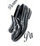 Mocassino Uomo Cerimonia, Nero , Pelle Di Vitello, Marca Manfredi