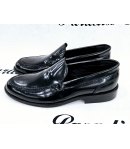 Mocassino Uomo Cerimonia, Nero , Pelle Di Vitello, Marca Manfredi
