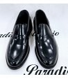 Mocassino Uomo Cerimonia, Nero , Pelle Di Vitello, Marca Manfredi
