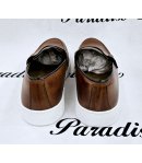 Mocassino Uomo, Pelle, Color Cuoio, Marca Manfredi