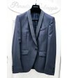 Giacca Uomo, Blu, Qualità Lana Wool Fredda, Marca Carlo Pignatelli