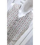 Gilette Uomo , Grigio Perlato, Qualità Pura Seta, marca Maxsim