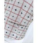 Gilette Uomo , Grigio Perlato, Qualità Pura Seta, marca Maxsim