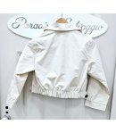 Giubbino Bimba, Beige Chiaro, Cotone Tecnico Elasticizzato, Marca Lolly