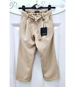 Pantalone Bimbo, Beige, Qualità Cotone e Poliestere, Marca Pierre Cardine