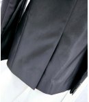 giacca Uomo, Nera semi Lucida, Qualità Viscosa E Poliestere, Marca Carlo Pignatelli