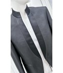 giacca Uomo, Nera, Qualità Lana Wool e Viscosa, Marca Carlo Pignatelli
