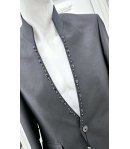 giacca Uomo, Nera, Qualità Lana Wool e Viscosa, Marca Carlo Pignatelli