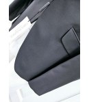 giacca Uomo, Nera, Qualità Lana Wool e Viscosa, Marca Carlo Pignatelli