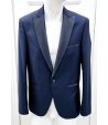Giacca Uomo, Blu, Qualità Poliviscon, Marca Magnani