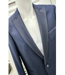 Giacca Uomo, Blu, Qualità Poliviscon, Marca Magnani