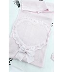 Coordinato Per Neonata, Colore Rosa, Qualità Filo Di Cotone Estivo, Marca Teneri E Belli