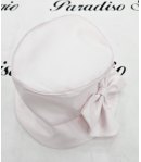 abitino Battesimale Per Femminuccia, Rosa, Qualità Viscosa e Raso, Marca Nazareno Gabrielli