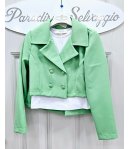 Completino Bimba, Verde Tiffany, Qualità Cotone Elasticizzato, Marca Kitty