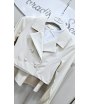 Completino Bimba, Bianco, Qualità Cotone Elasticizzato, Marca Kitty