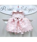 Abitino Baby, Rosa, Qualità Viscosa e Poliestere, Marca Mini Kids
