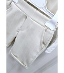 Completino Baby, Panna, Qualità Cotone Elasticizzato, Marca Mariolina