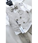 completino Bimbo, Beige, Qualità Cotone, Marca Nazareno Gabrielli