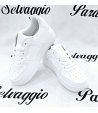 Sneakers Bimbo, Colore Bianco, Qualità Ecopelle, Marca sixs