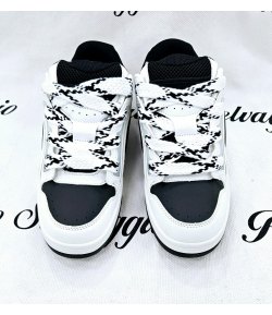 Sneakers Uomo, Colore Bianco e nero, Qualità Ecopelle, Marca Ittero