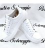 Sneakers Uomo, Colore Bianco, Qualità Pelle, Marca Manfredi