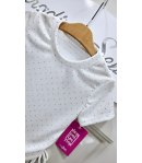 maglia Bimba E Teenagers, Colore Bianco, Qualità Poliviscon, Marca New Collezione