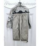 Completo Bimbo E Junior , Colore Verdino, Qualità Cotone E Viscosa, Marca Nazareno Gabrielli