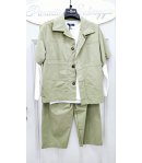 Completo Bimbo E Junior , Colore Verde e bianco, Qualità Puro Cotone, Marca Nazareno Gabrielli