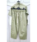 Completo Bimbo E Junior , Colore Verde e bianco, Qualità Puro Cotone, Marca Nazareno Gabrielli