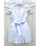 Abito Bimba E Tineegers , Colore Celeste Polvere, Qualità Poliviscon, Marca Klaiadi